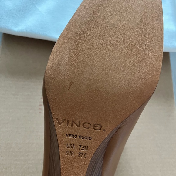 Vince Benita Women's Mules Genuine Leather Size 7 M NWT - Picture 7 of 9